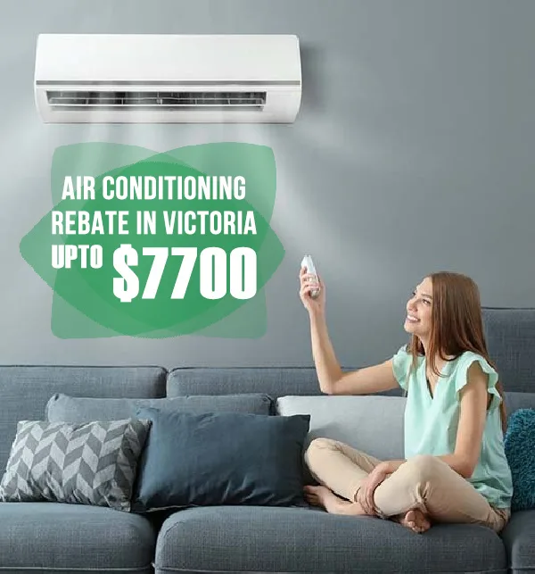 split system air conditioning rebate in Victoria